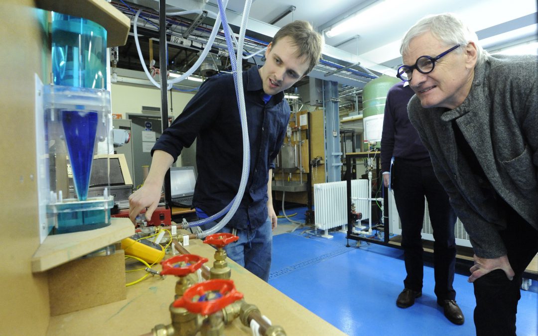 Sir James Dyson visits the Acoustics Lab